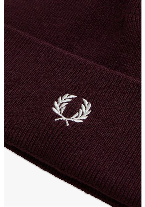 Fred Perry Classic Beanie Bordeaux Unisex FRED PERRY | Beanies | C8161-K22